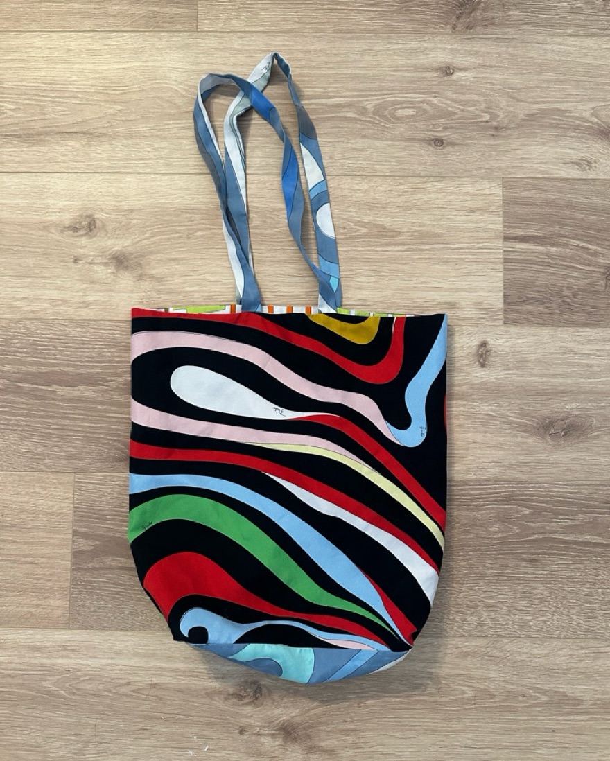 PUCCI Gallery reversible silk tote bag by Pucci - Pickle