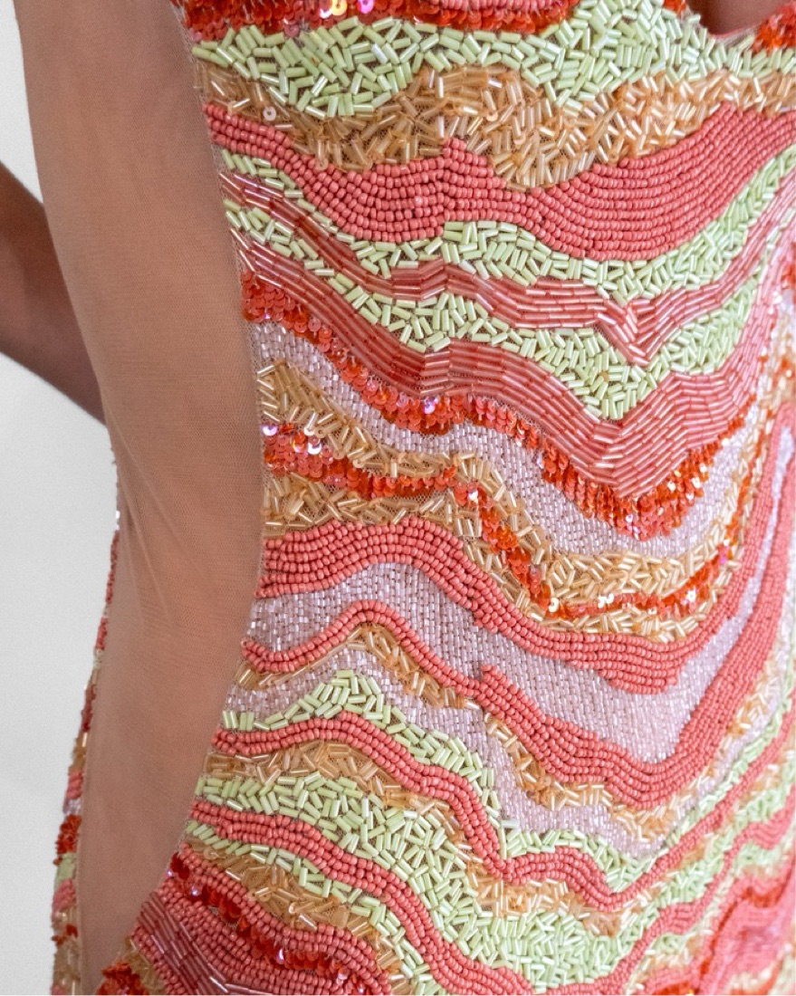 Cult Gaia Leticia Gown by Cult Gaia - Pickle