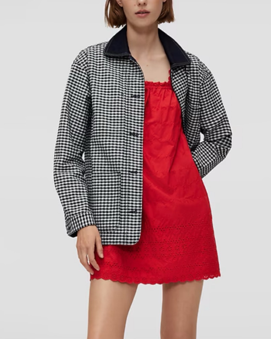 Doen X Gap Gingham Jacket XS by Doen - Pickle