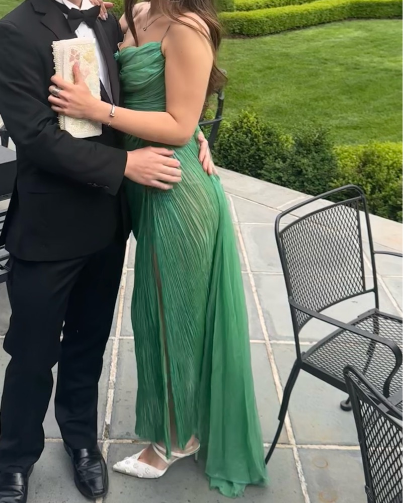 Green Maria Lucia Hohan Gown by Maria Lucia Hohan - Pickle