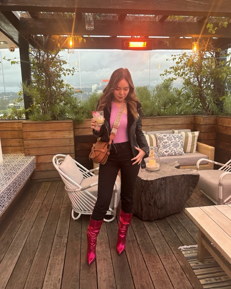 Paris Texas Metallic Fuchsia Pink Boots by Paris Texas - Pickle
