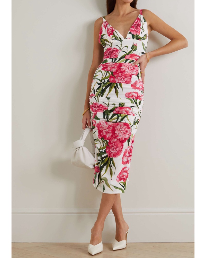 Dolce & Gabbana Floral Dress by Dolce + Gabbana - Pickle