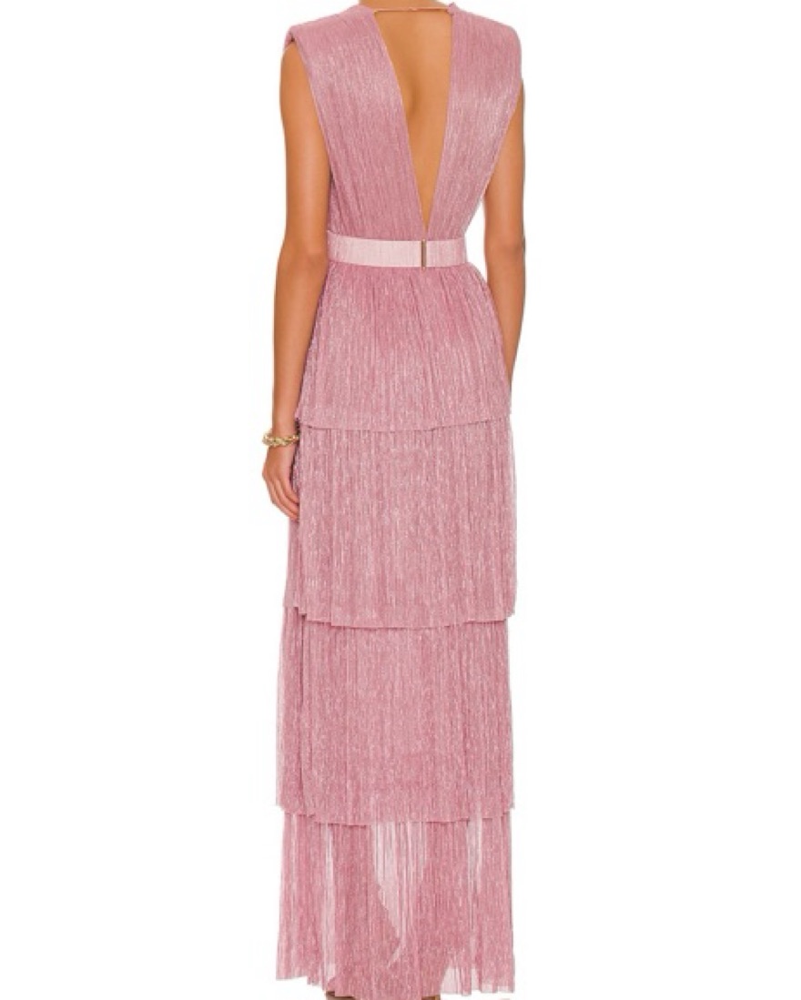 Sabina Musayev Skylar Gown, Antique Rose by Sabina Musayev - Pickle