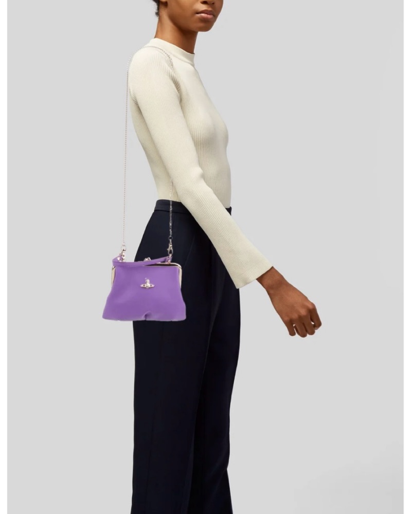 Vivienne Westwood ヴィヴィアン ショルダー バッグ パープル Vivienne Westwood - 新品 ヴィヴィアン ウエストウッド Vivienne
