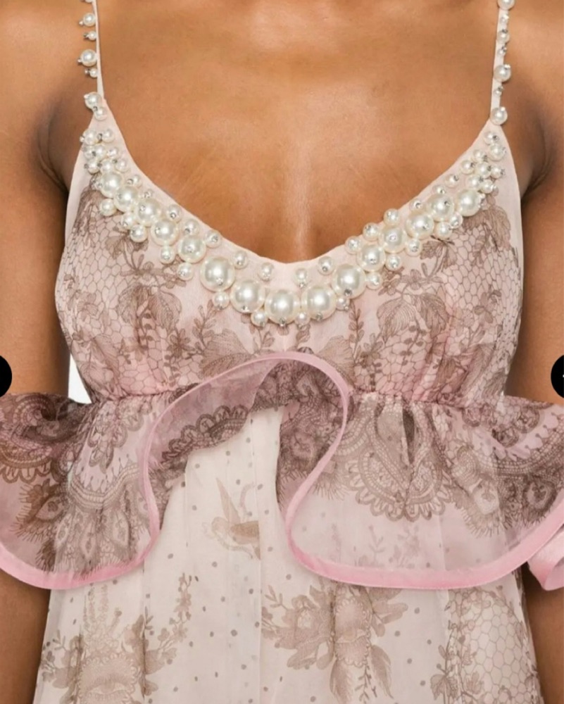 CRUSH EMBELLISHED MAXI DRESS by Zimmermann - Pickle