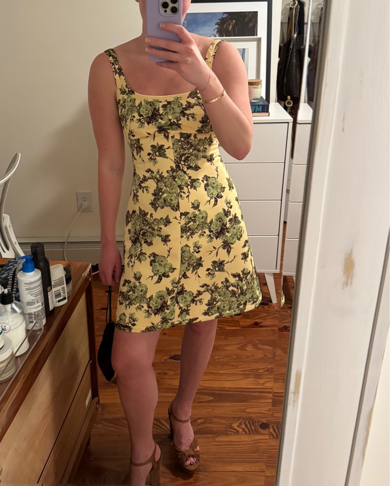 Emilia Wickstead UK10 Mini Dress by Emilia Wickstead - Pickle