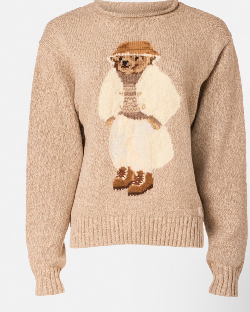 Polo Ralph Lauren Polo Bear Sweater by Polo Ralph Lauren - Pickle