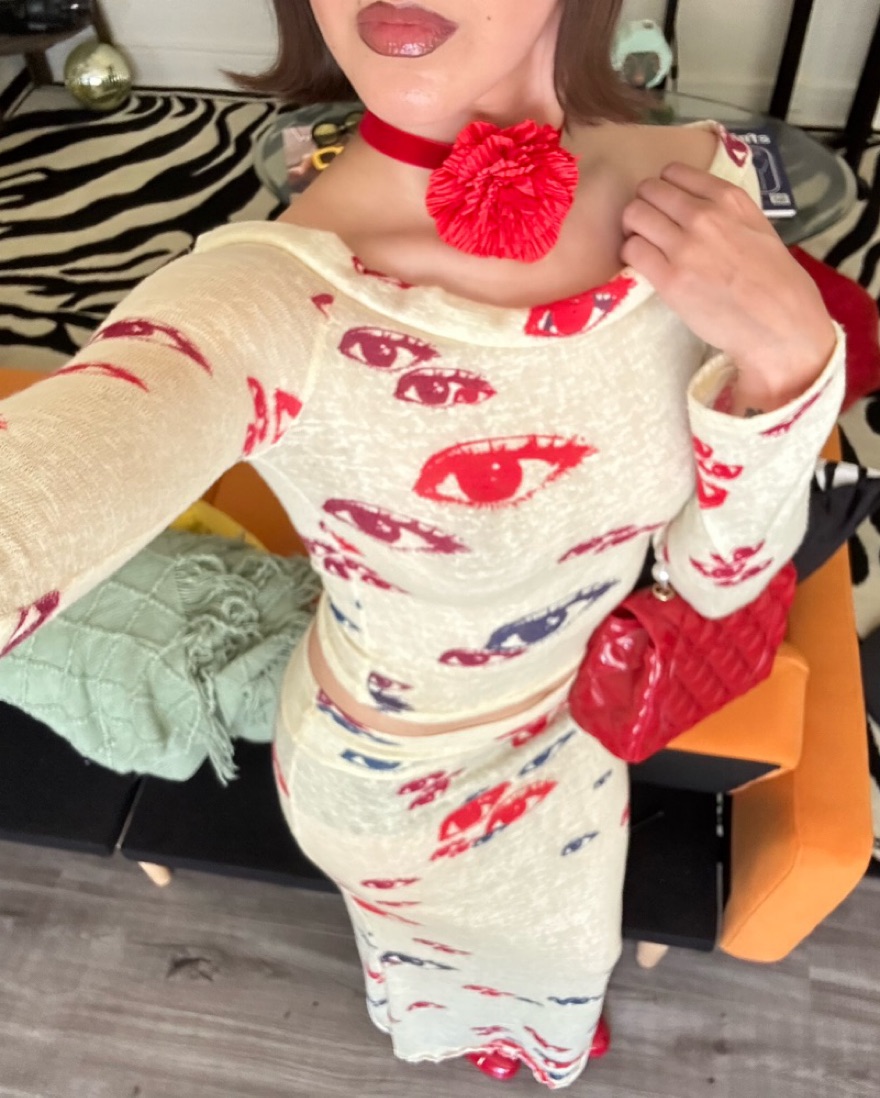 Omighty 2 Piece Longsleeve Set Eye by OMIGHTY - Pickle