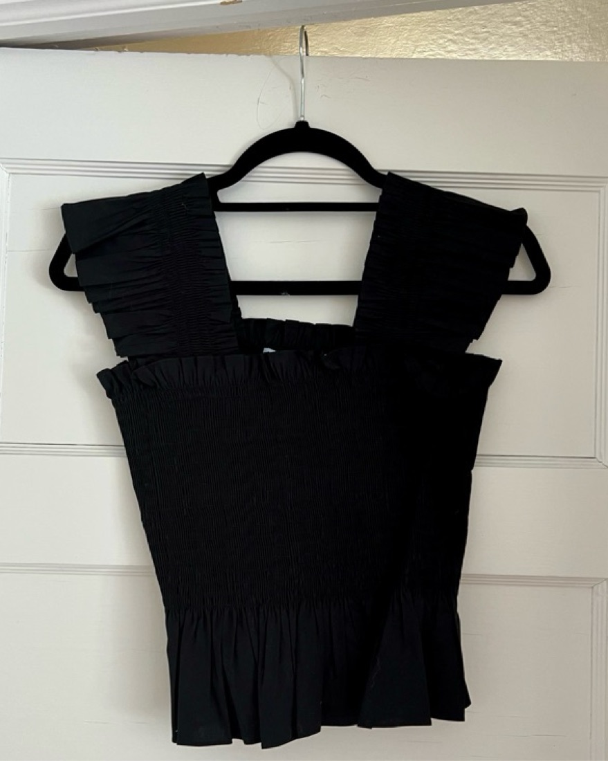 Hill House Home Black Paz Top by Hill House Home - Pickle