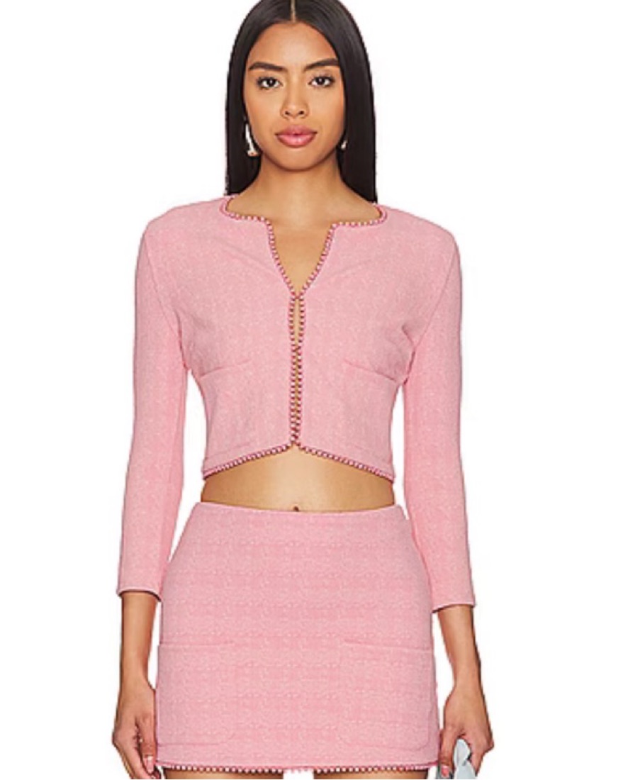 Marry me マリーミー　tweed one piece(pink) tweed one piece（Camellia） | Marry me