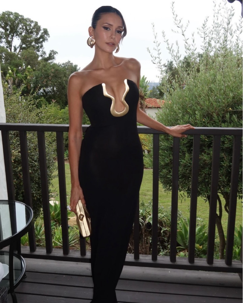 BLACK gorgeous✖︎luxury dress★accessory★ So Gorgeous Rhinestone Dress - Black | Fashion Nova