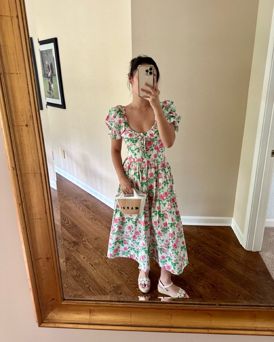 Hill House Home Ophelia Dress by Hill House Home - Pickle