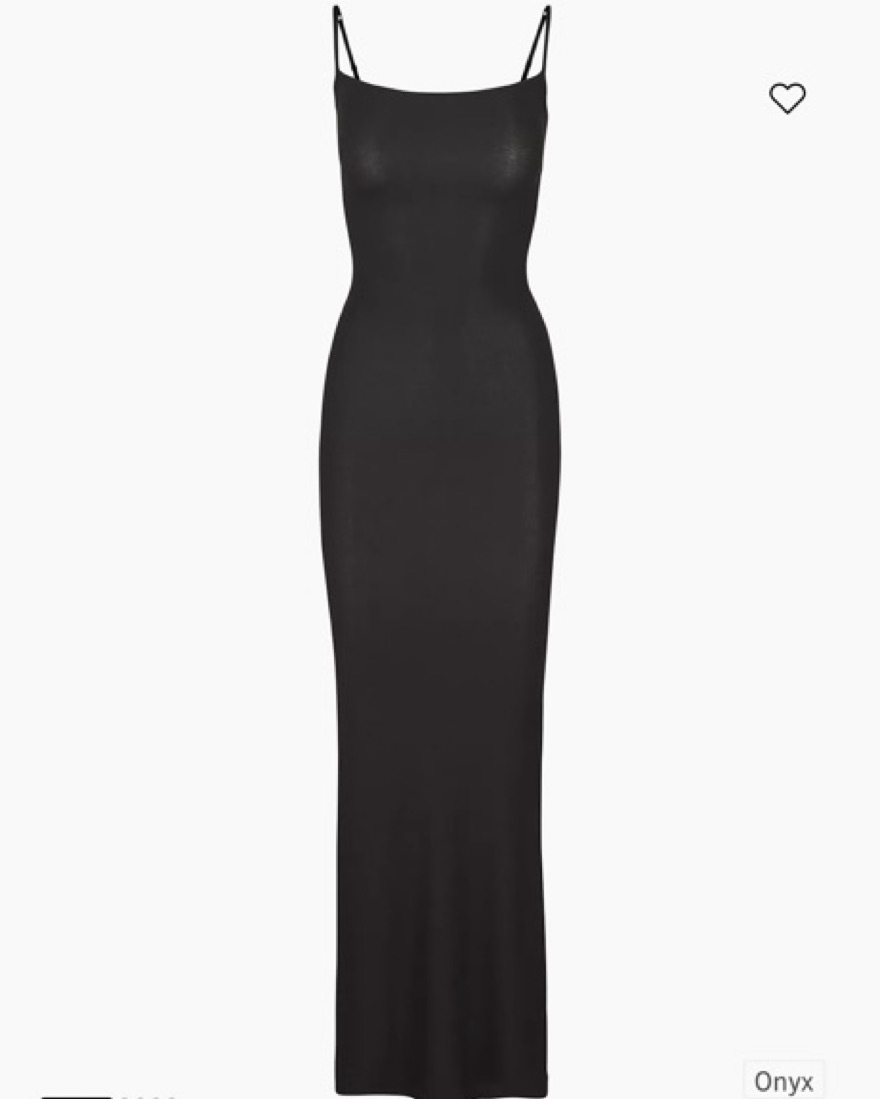 SKIMS Soft Lounge Slip Dress in XS by Skims - Pickle