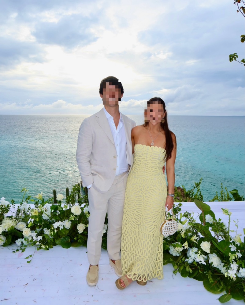 $1400 Simkhai Yellow Elise Crochet Dress by Jonathan Simkhai - Pickle