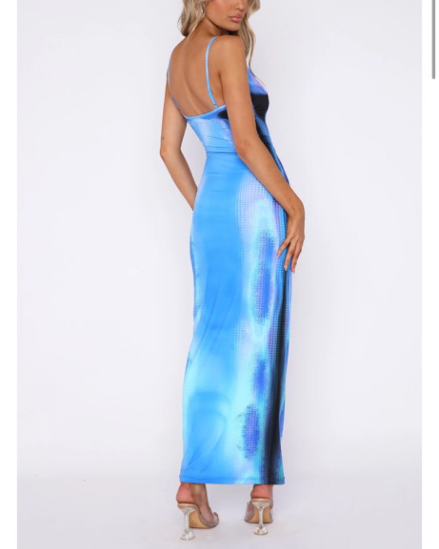 White Fox Feeling The Heat Maxi Dress by White Fox Boutique - Pickle