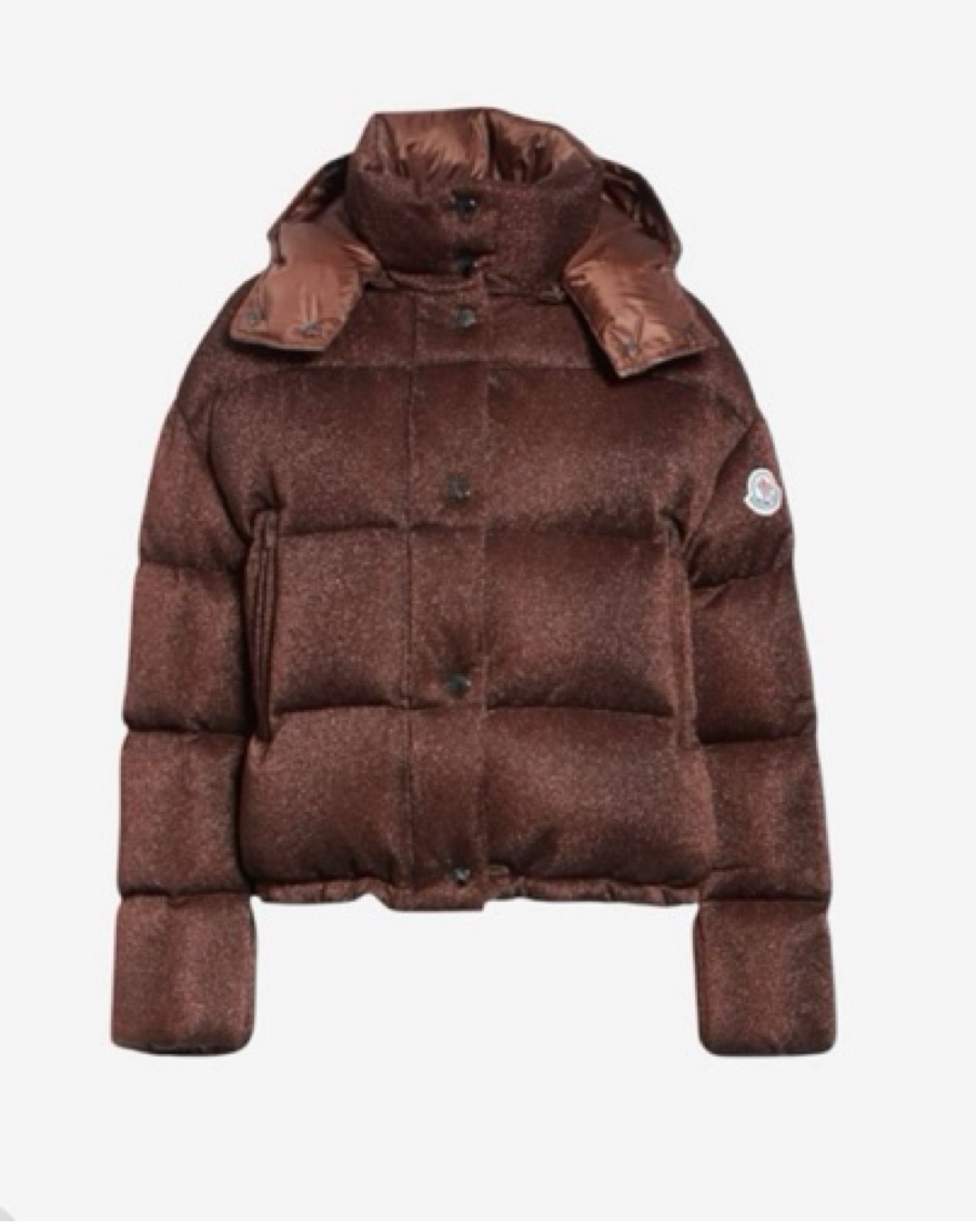NYFW Moncler Ski Coat - Bronze Glitter by Moncler - Pickle
