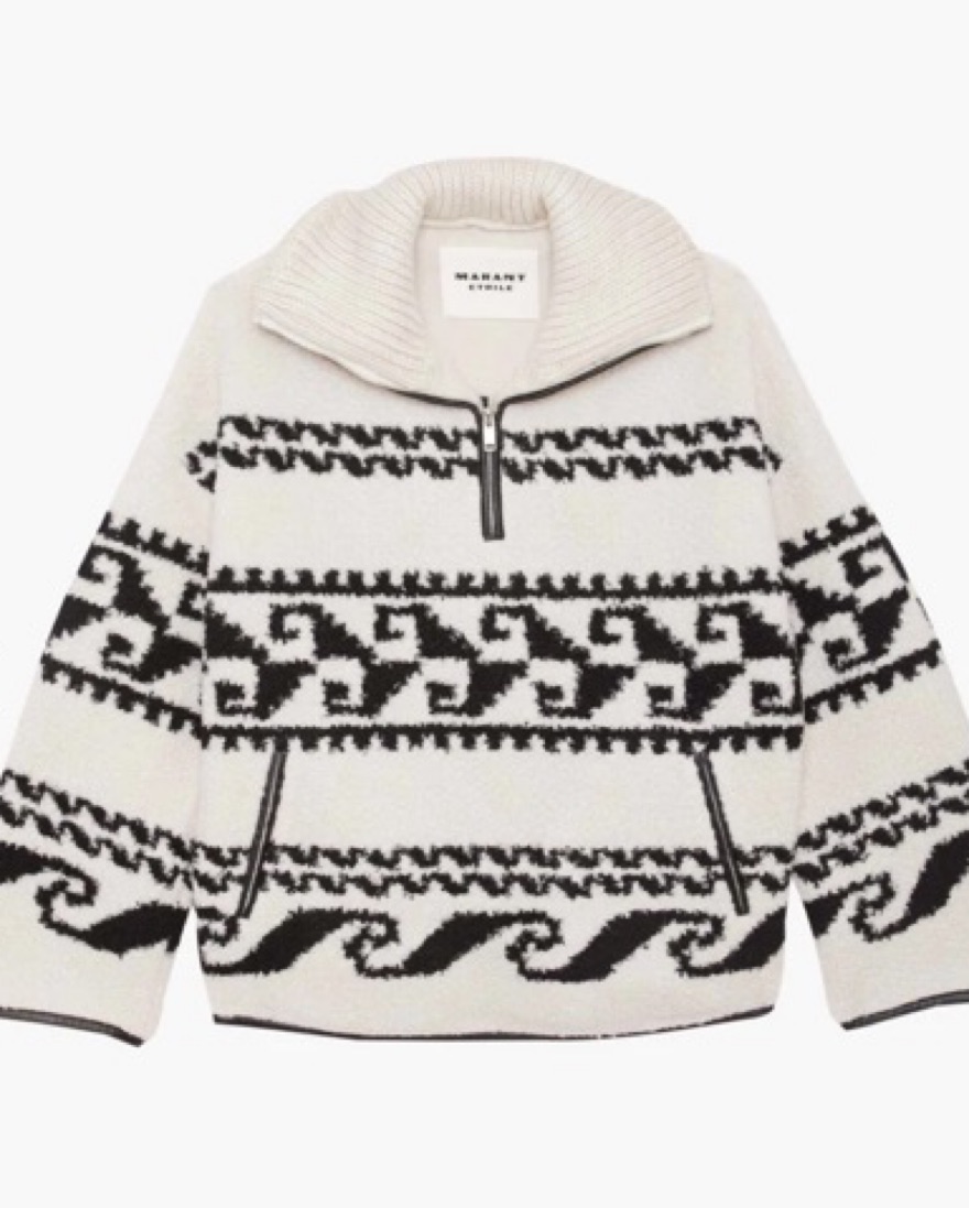 $695 Isabel Marant Fleece by Isabel Marant - Pickle