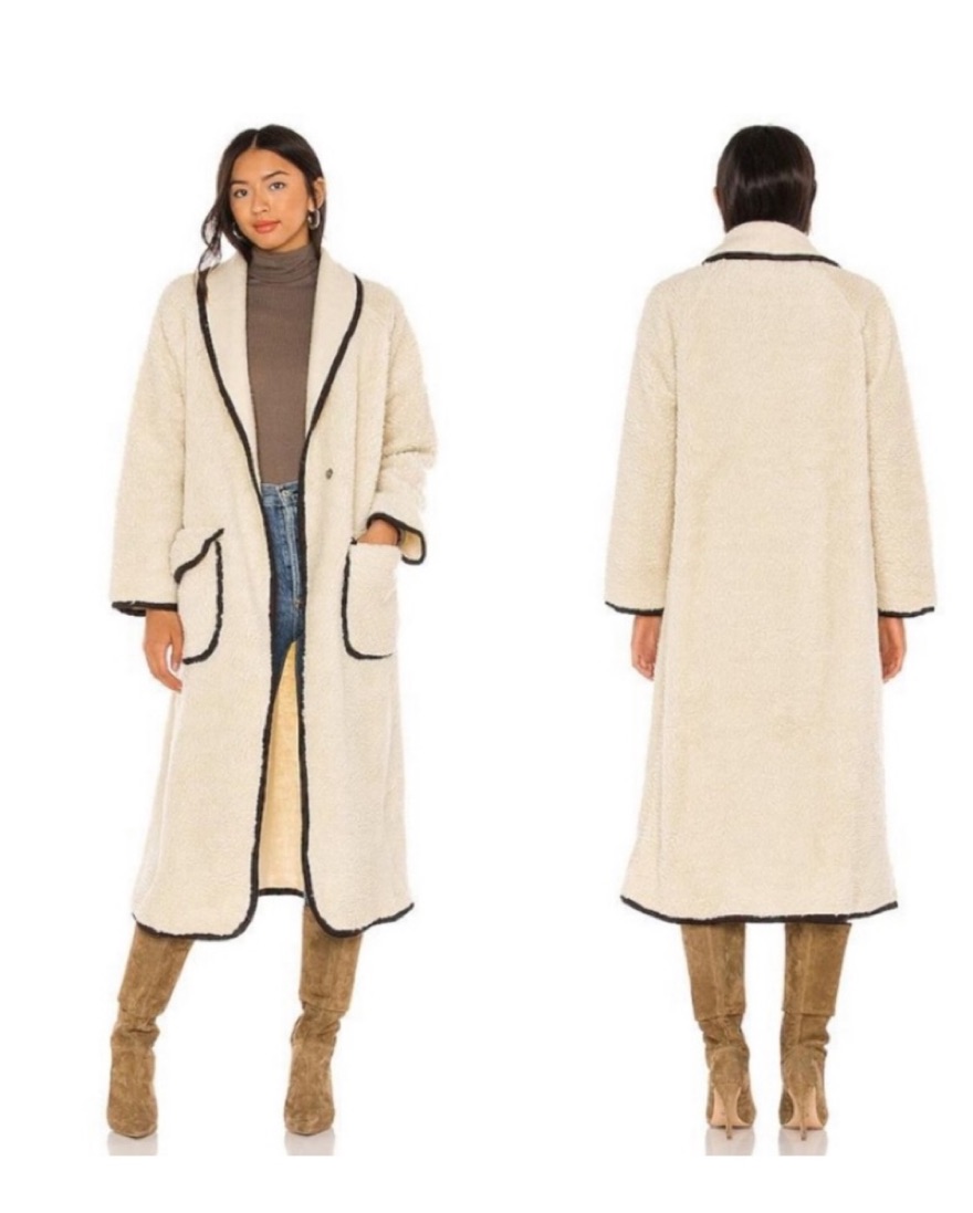 Free People Irresistible Teddy Cardi by Free People - Pickle