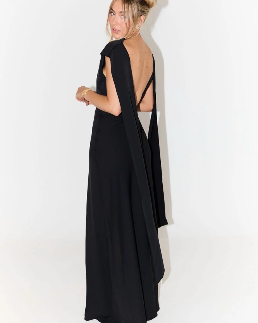 odd muse london muse drape maxi dress by Odd Muse London - Pickle