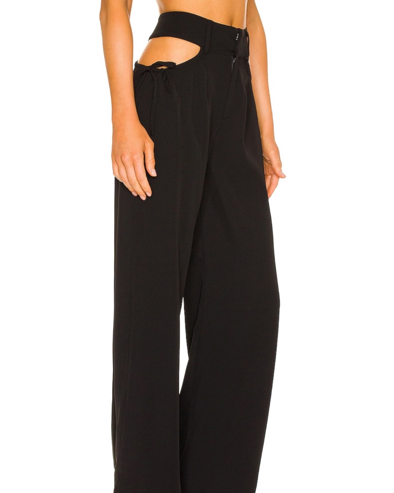 Sleek Cutout Jumpsuit by Revolve - Pickle