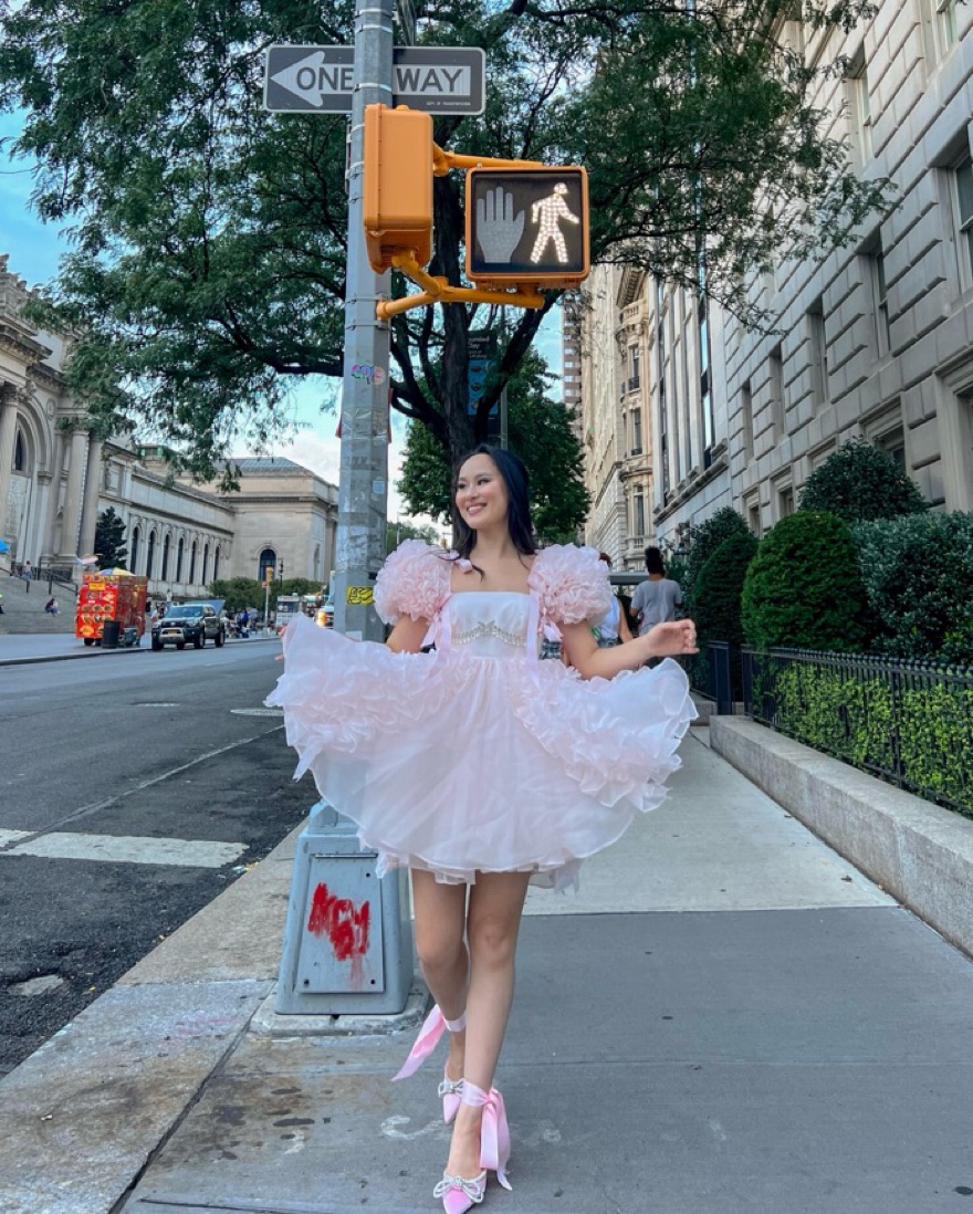 Selkie Paris Strawberry Milk Dress by Selkie - Pickle