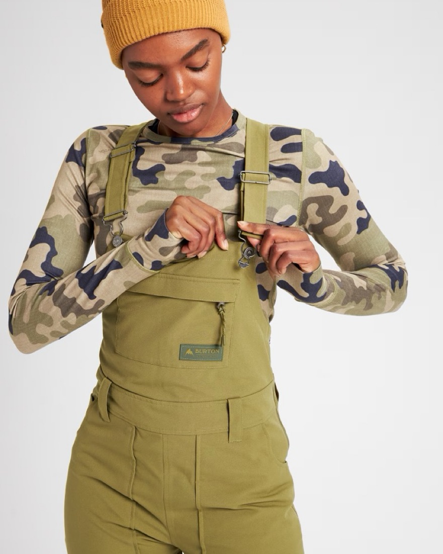 Burton Avalon Bib Pants - Martini Olive by Burton - Pickle