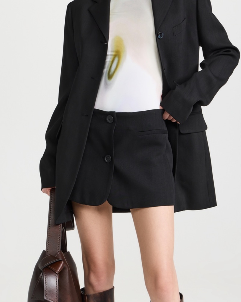 スカート Acne Studios TAILORED MINI SKIRT XS 32 Acne studios Tailored mini Skirt by Acne Studios - Pickle