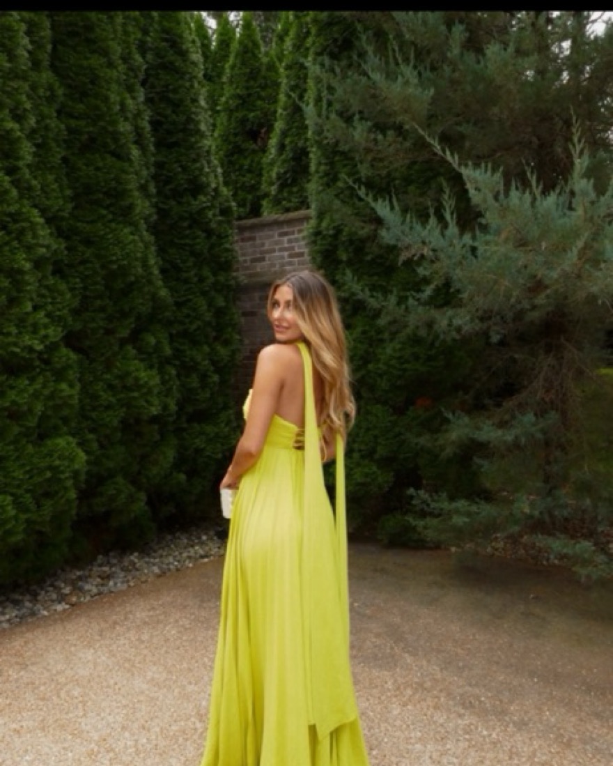 Daphne Dress by DELFI - Pickle