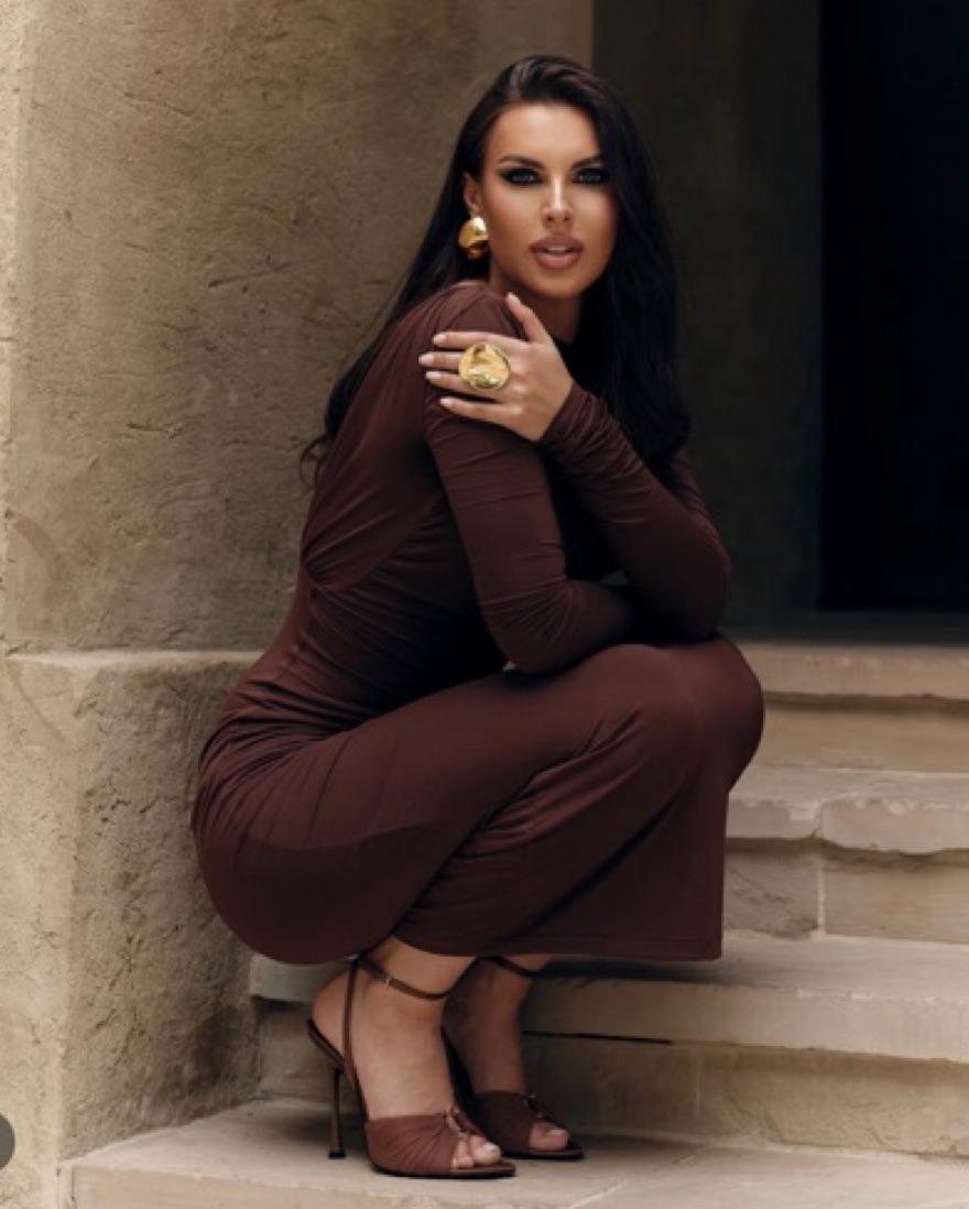 Helsa Backless Dress by Helsa - Pickle