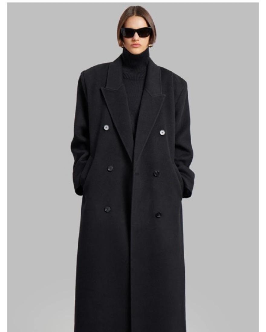 The Frankie Shop Gaia Double Breasted by The Frankie Shop - Pickle