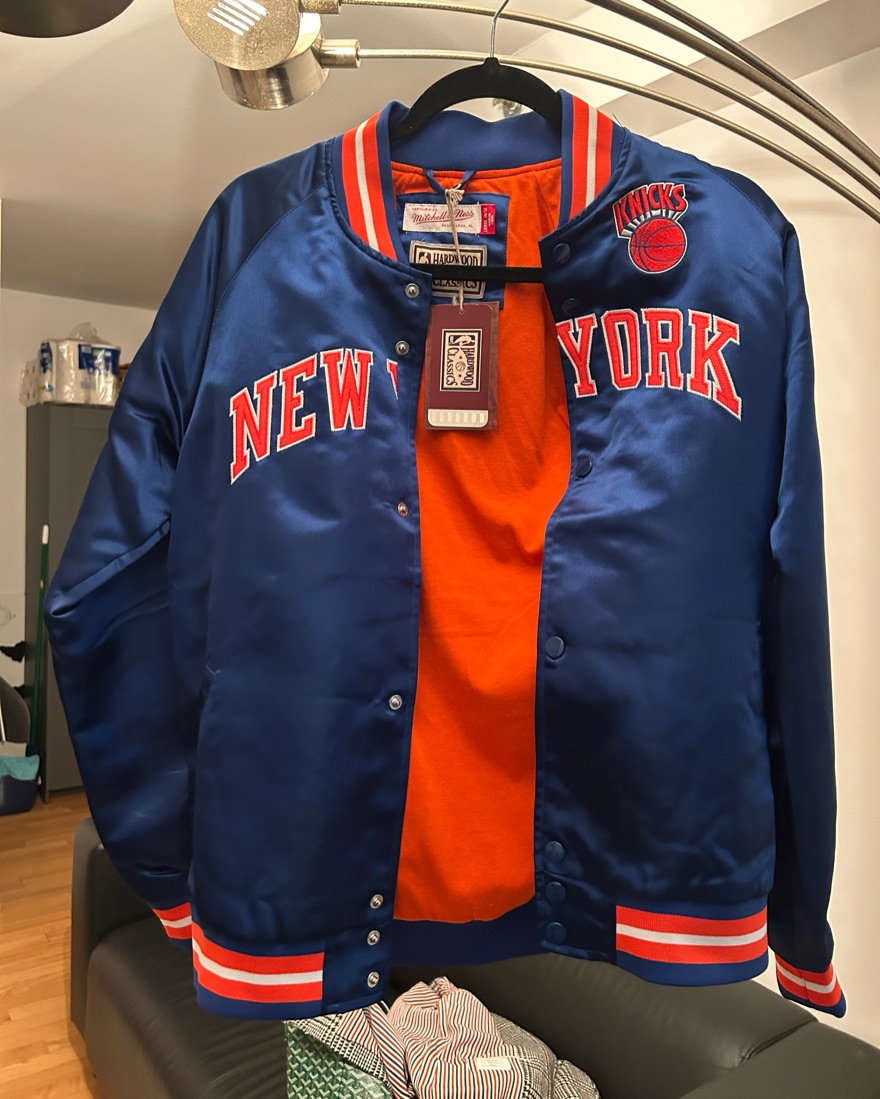 New York Knicks Jacket! NBA by Hardwood Classics - Pickle