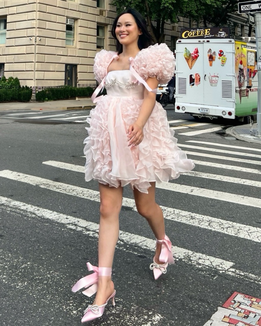 Selkie Paris Strawberry Milk Dress by Selkie - Pickle