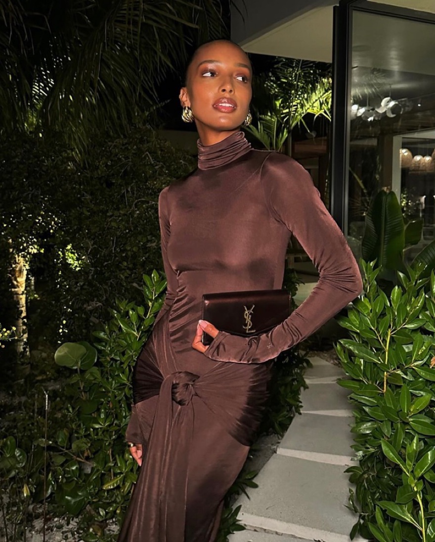 HELSA Sarong Maxi Dress by Helsa - Pickle