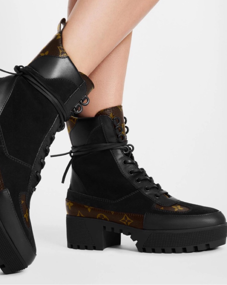 Louis Vuitton Laureate Platform Boot by Louis Vuitton - Pickle