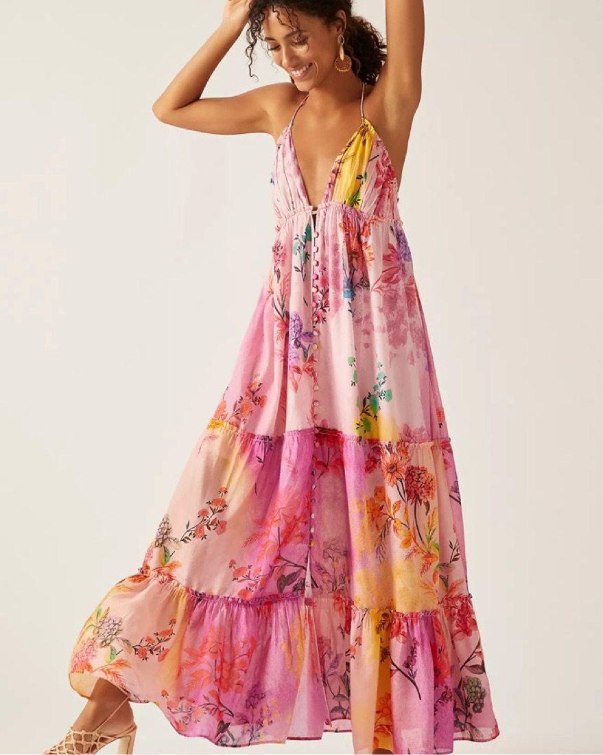 【美品/size1】Acka all sheer flower dress Floral dress | Mimtto