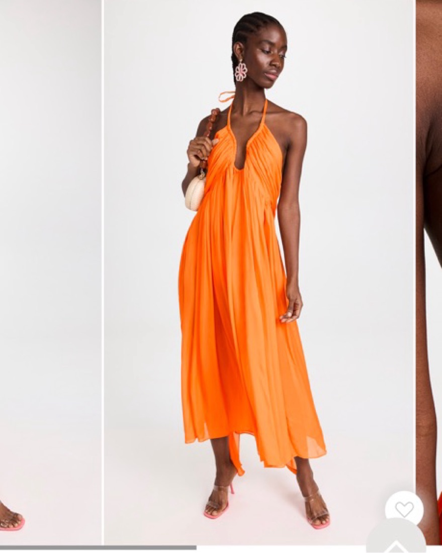 Cult gaia Sloan Halter Dress by Cult Gaia - Pickle