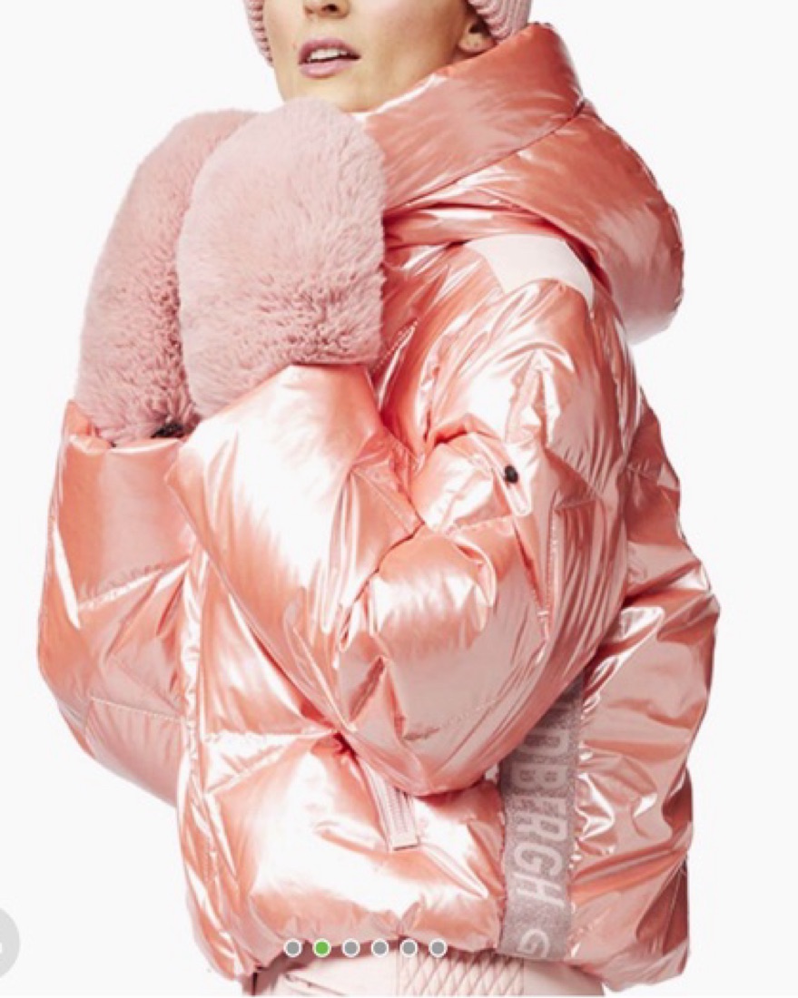 Goldbergh Pink Down Ski Jacket 40 by Goldbergh - Pickle
