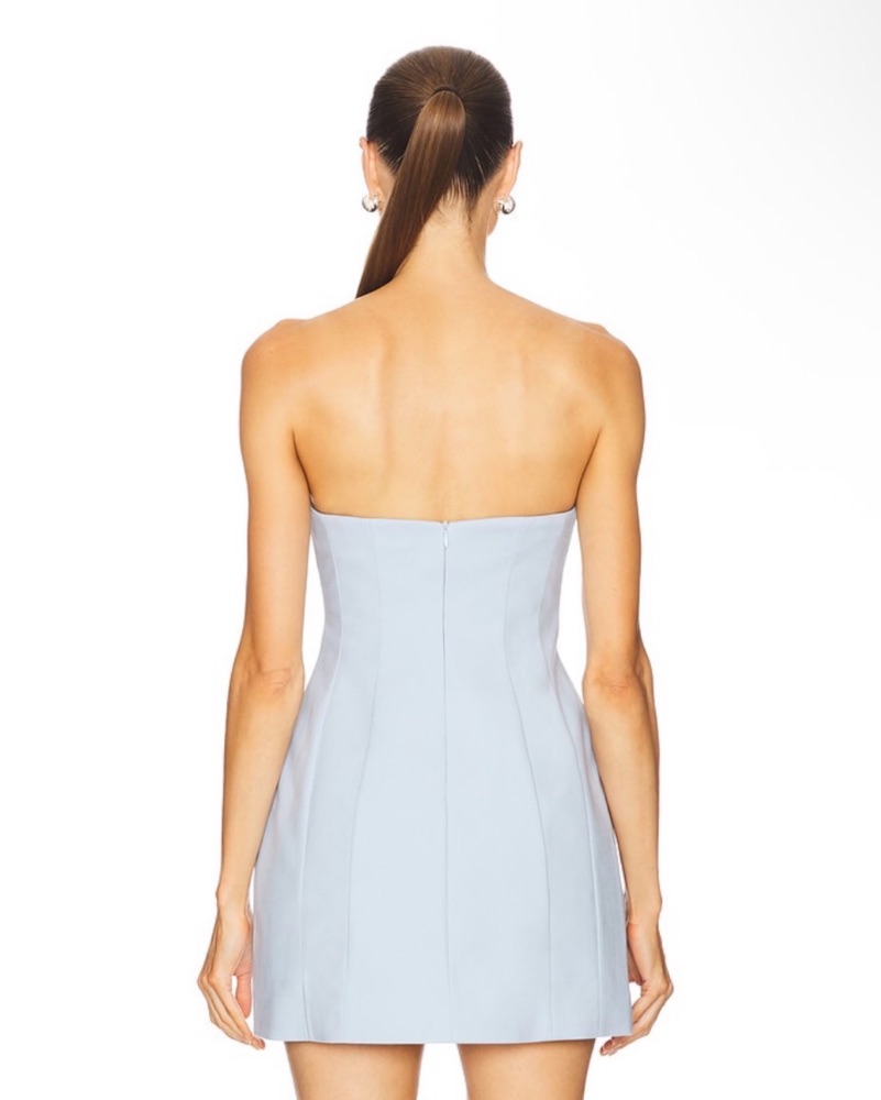 Lotta Mini Dress In Barley Blue by Camila Coelho - Pickle