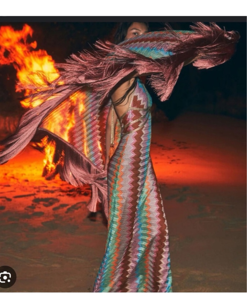 Alexis Chevron Knit 'Enna' Dress by Alexis - Pickle