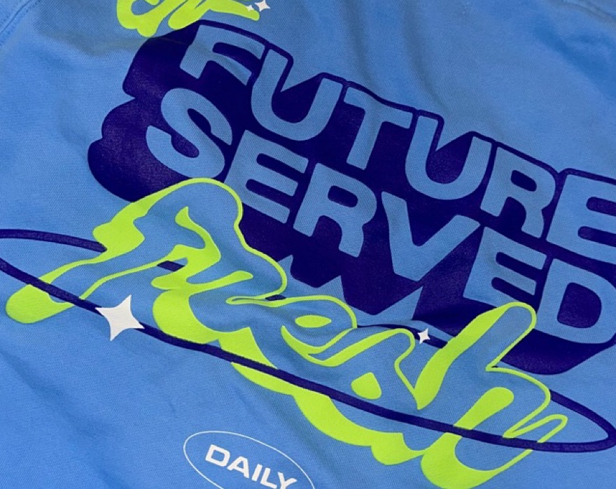 Blue Poppi Hoodie by Poppi - Pickle