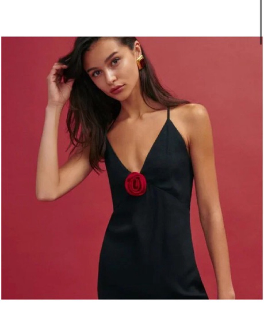 Reformation ブラック ミニ　ワンピース Reformation Black Mini Dress by Reformation - Pickle