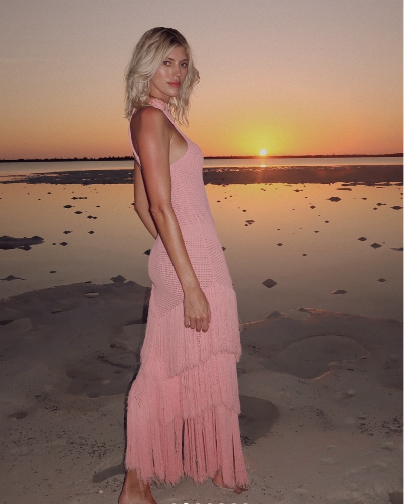 Devon Windsor True Dress In Peach by Devon Windsor - Pickle