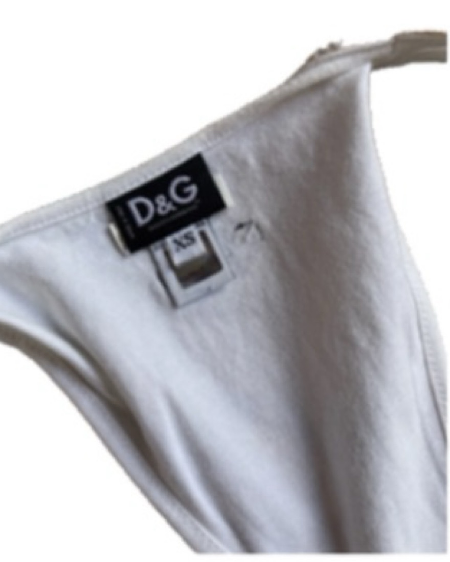 RARE* D&G Baseball Chick Tank by Dolce + Gabbana - Pickle
