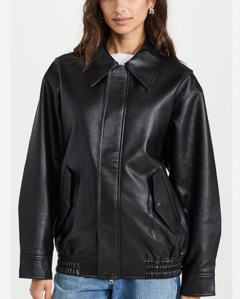 Pixie Market Nash Leather Jacket Xs by Pixie Market - Pickle