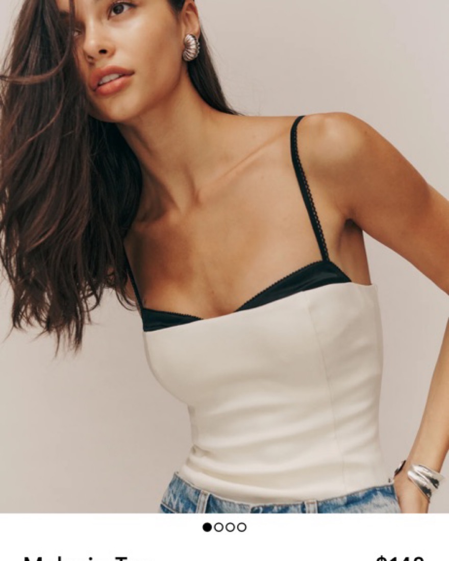 Reformation Melanie Top by Reformation - Pickle