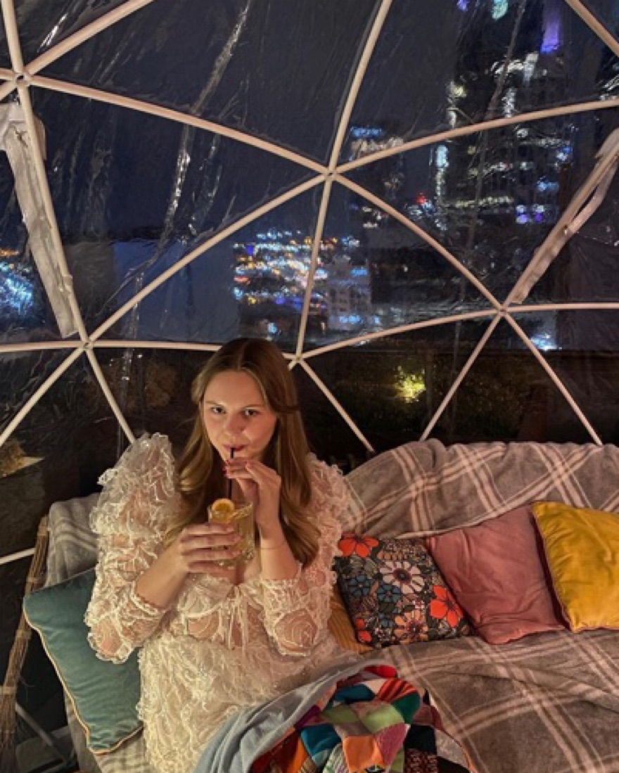 For Love And Lemons Tayla Mini Dress by For Love & Lemons - Pickle