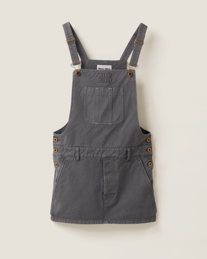 Miu Miu grey Overalls by Miu Miu - Pickle