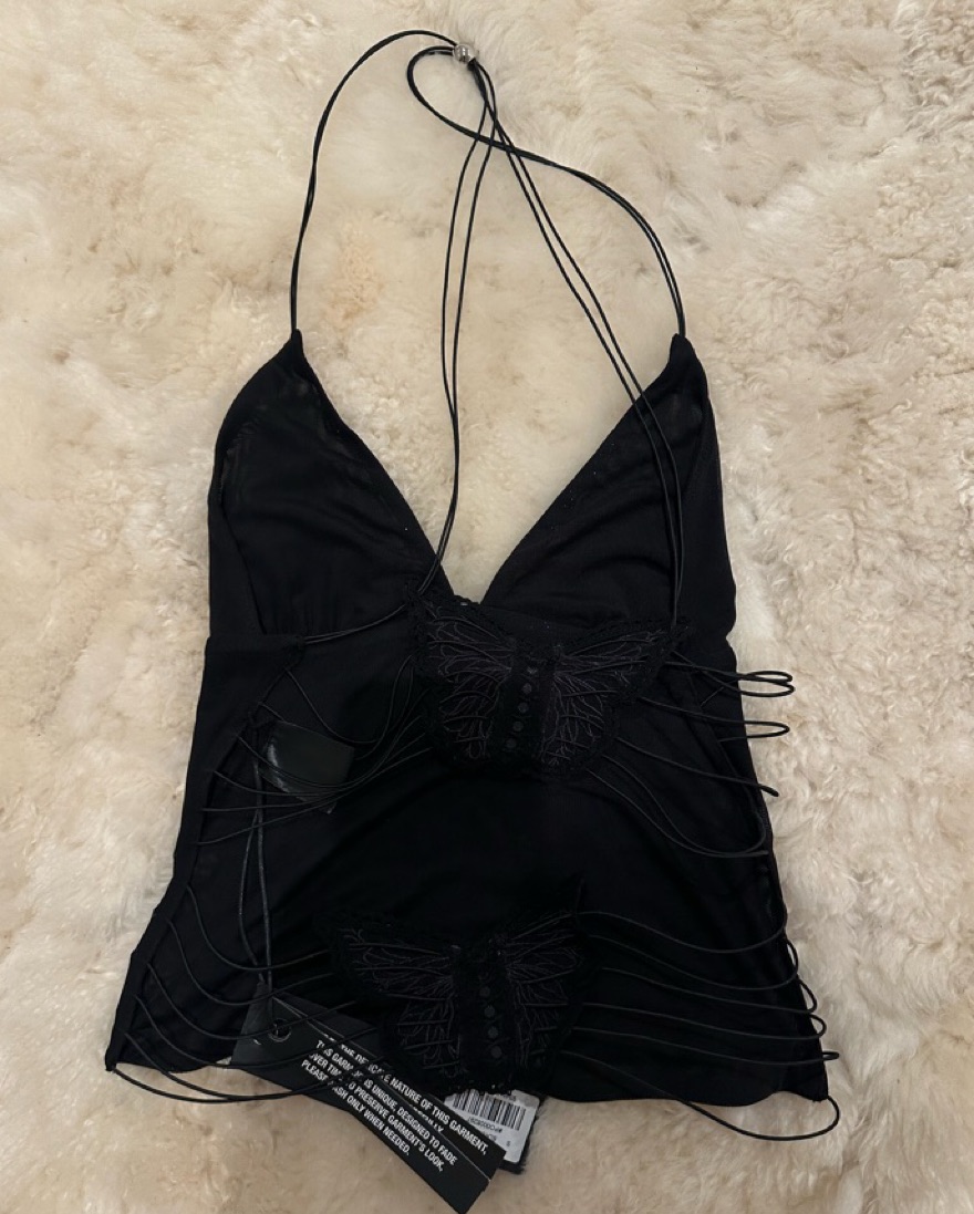 I Am Gia Butterfly Top by I AM GIA - Pickle