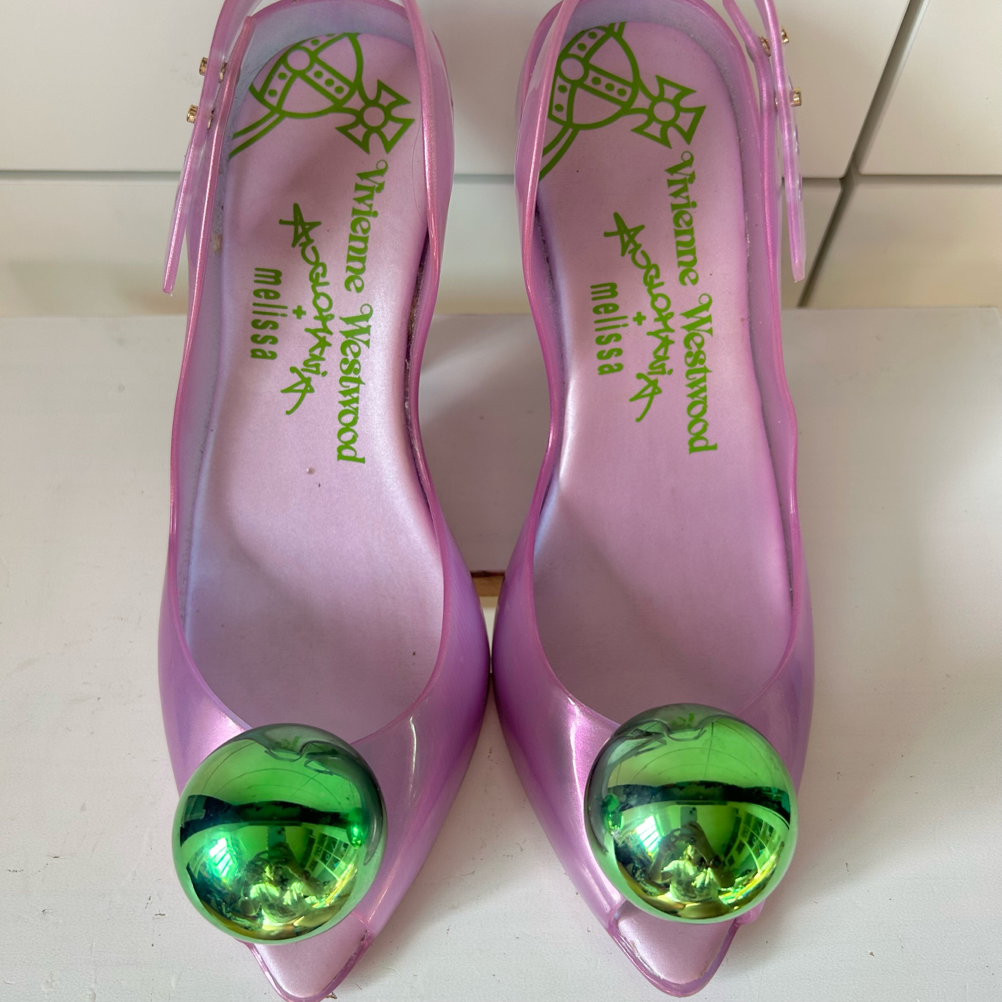 V. Westwood X Melissa, Lady Dragon shoes by Vivienne Westwood - Pickle