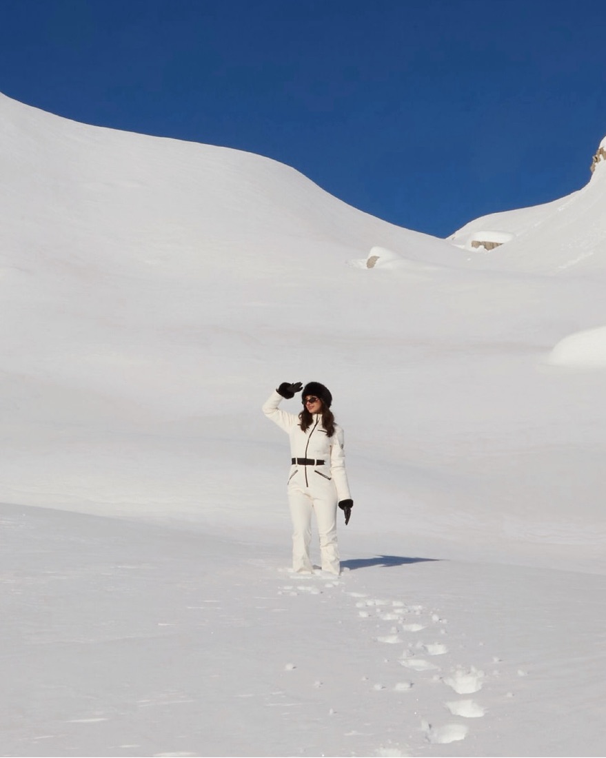GUESS ホワイト シングルライダースジャケット L White GUESS Ski Suit by Guess - Pickle